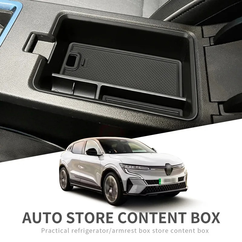 Tech Accessories Box - Car Armrest Storage Box Center Console