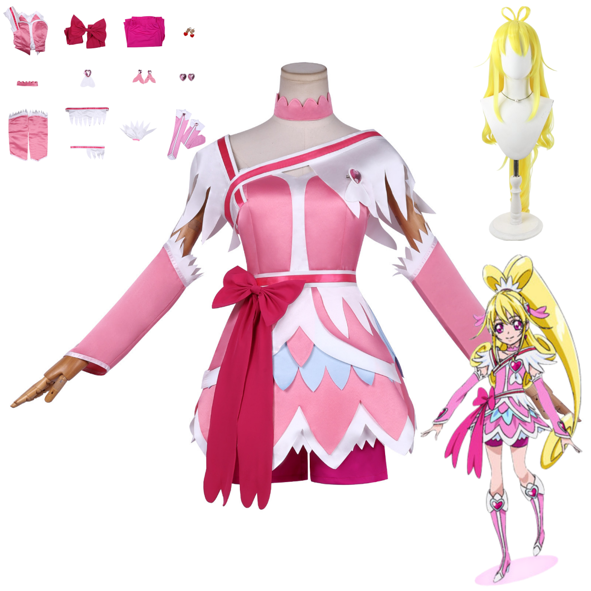 Tech Accessories Women - Anime Doki Doki! PreCure Cure Heart