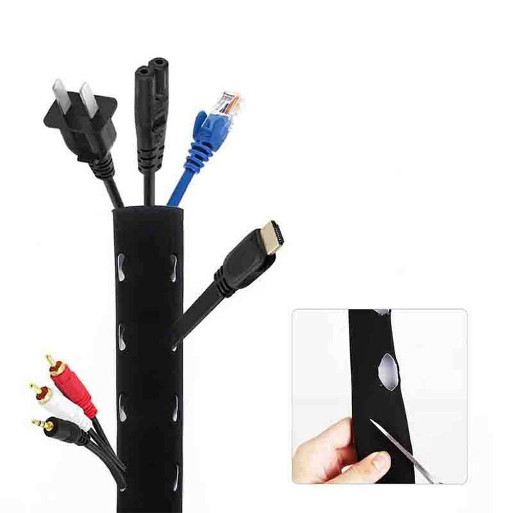 2Pcs Neoprene Cable Sleeve Hea - Cable Sleeve Neoprene avaliação e preço