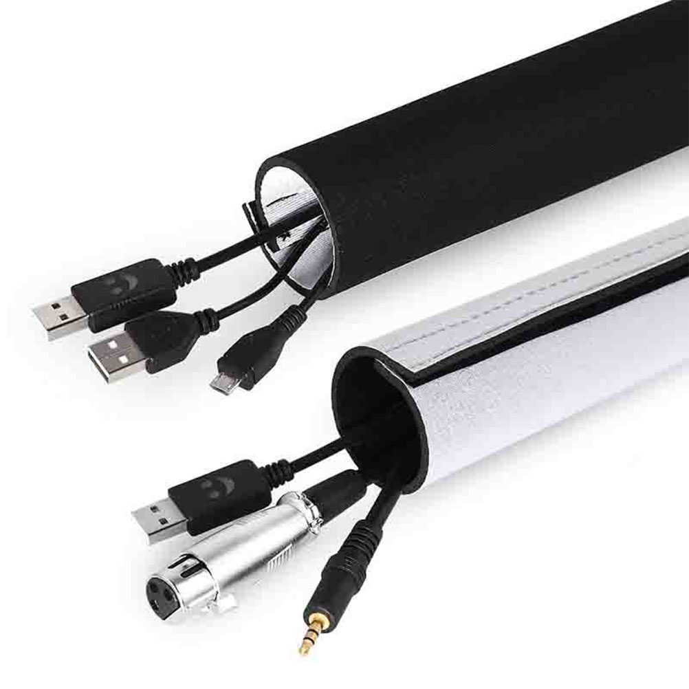 2Pcs Neoprene Cable Sleeve Hea - Cable Sleeve Neoprene avaliação e preço