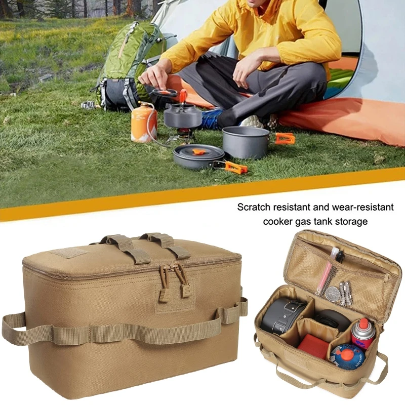Camping Gas Tank Storage Bag O - Tech Accessories Organizer avaliação e preço