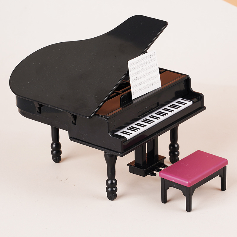 1:12 Dollhouse Miniature Piano - Tech Home Accessories avaliação e preço