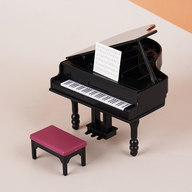 1:12 Dollhouse Miniature Piano - Tech Home Accessories avaliação e preço