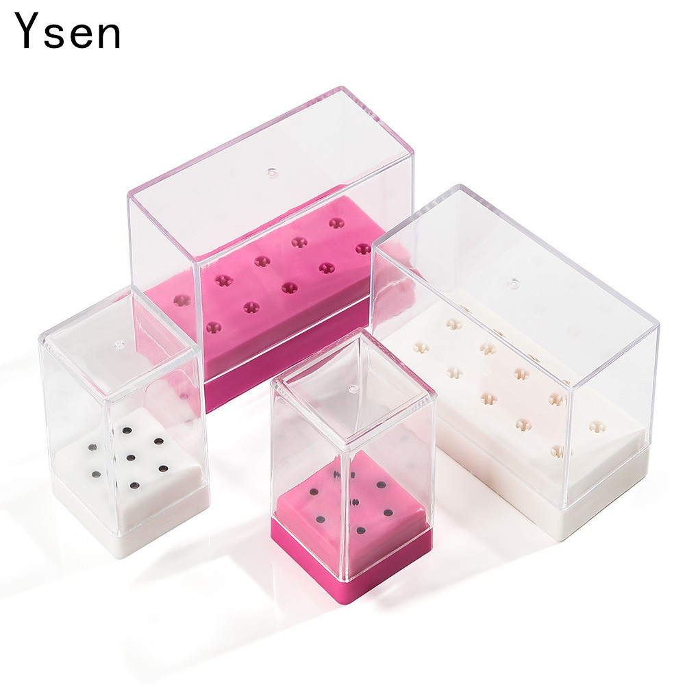 7 /10 Holes Nail Art Bit Stora - Tech Accessories Box avaliação e preço