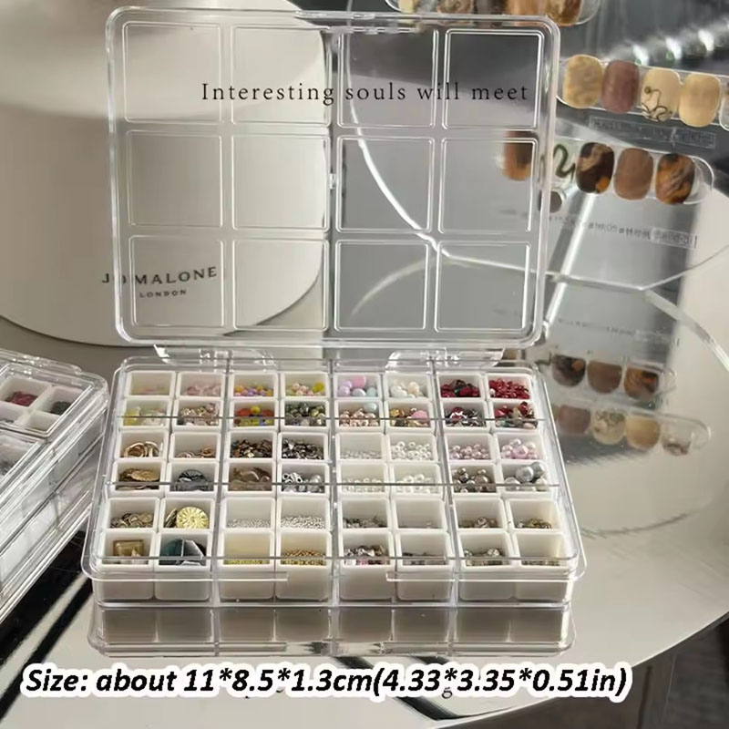 48 Grids Nail Accessories Stor - Tech Accessories Box avaliação e preço