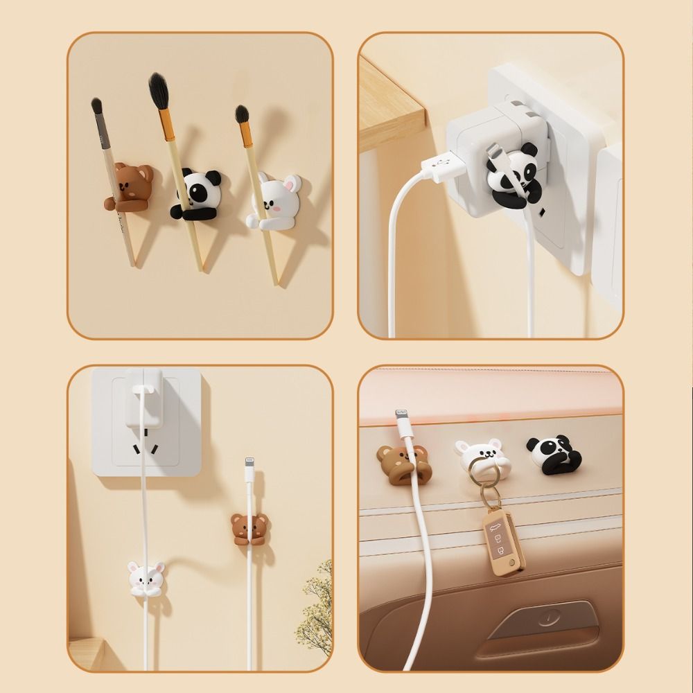 Strong Adhesive Self-Adhesive  - Desk Cable Clip avaliação e preço