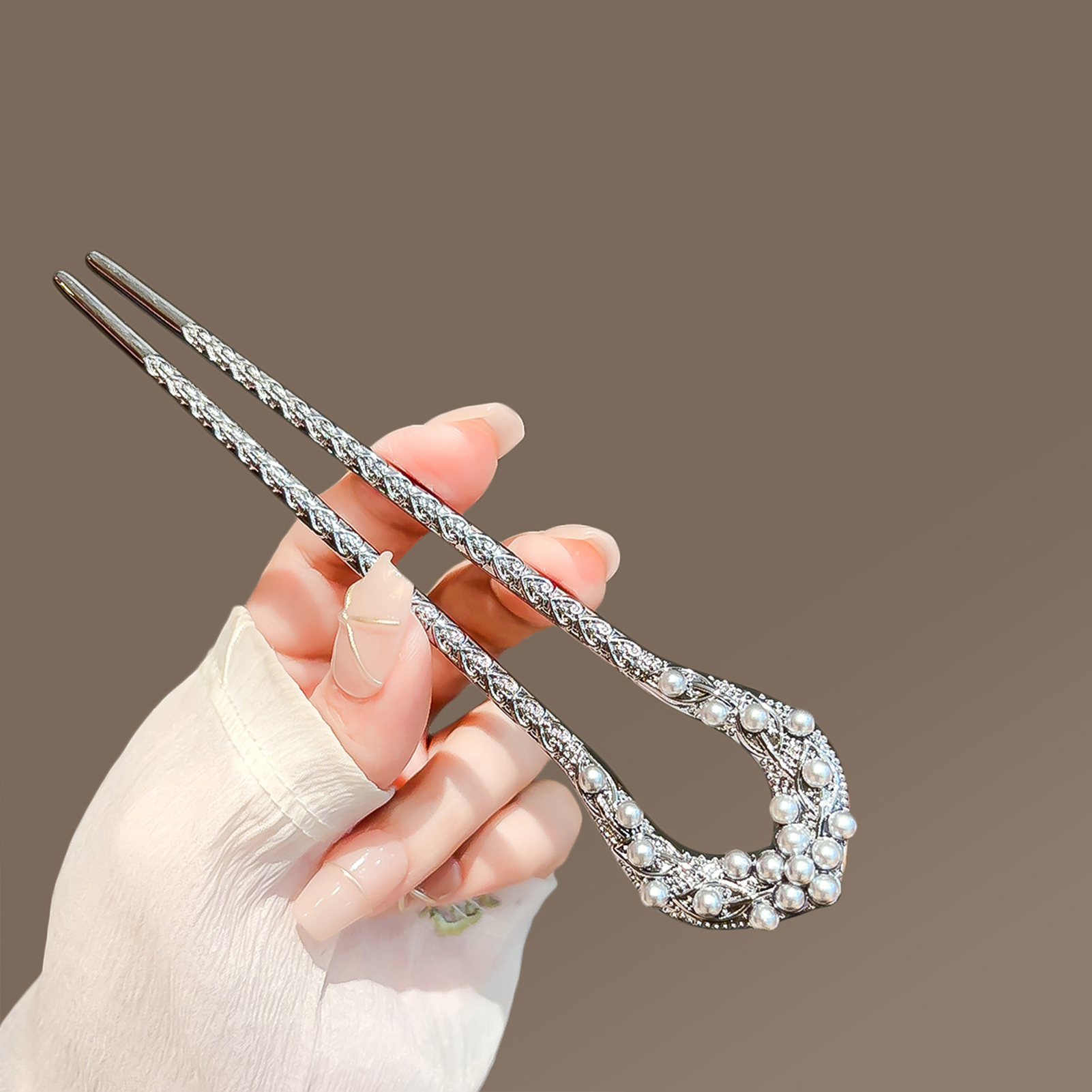 Fashion Metal U Shape Hair Cli - Tech Accessories Women avaliação e preço