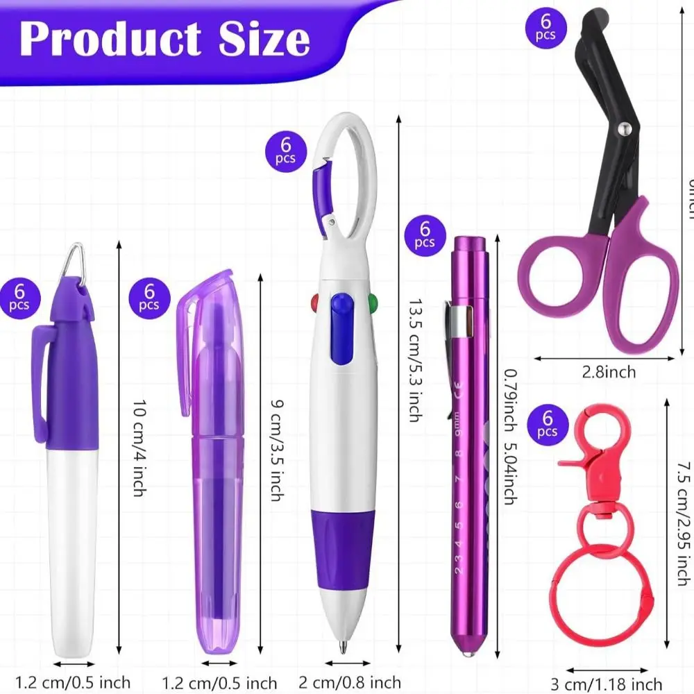Gift Retractable Nurse Pen Set - Xray Tech Accessories avaliação e preço