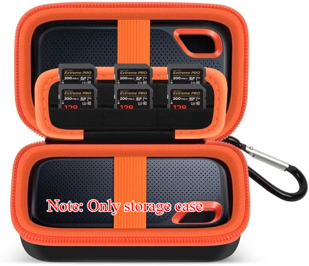 (CASE ONLY)Case Compatible wit - Portable Ssd Enclosure avaliação e preço
