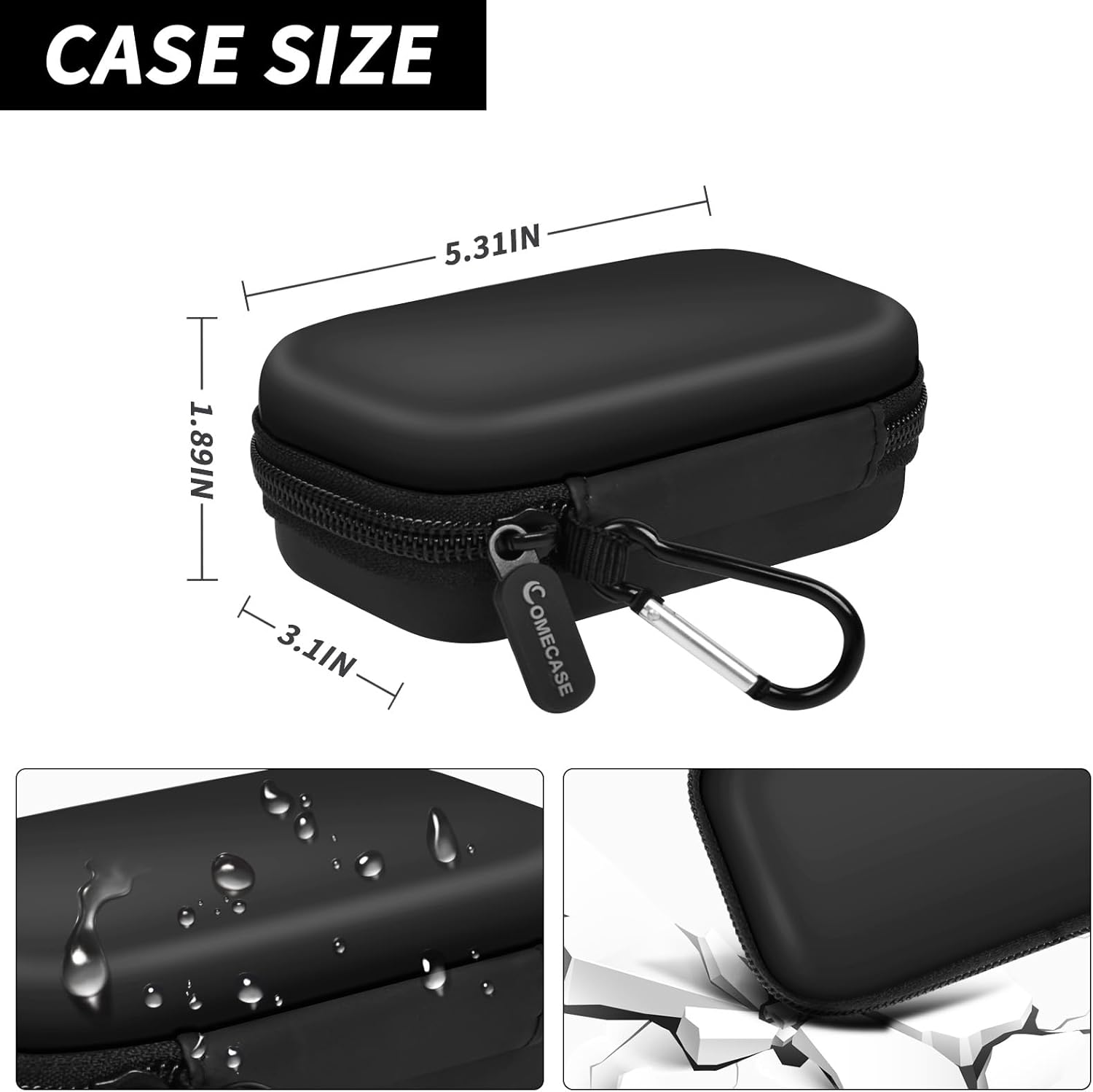 (CASE ONLY)Case Compatible wit - Portable Ssd Enclosure avaliação e preço