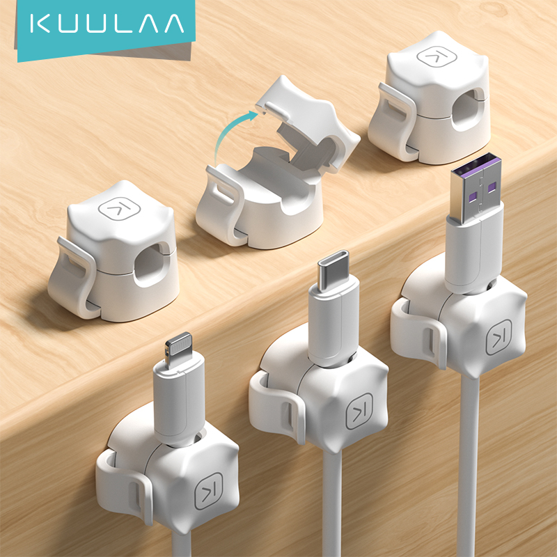 KUULAA 3/6 Pcs Cable Clip Cabl - Desk Cable Clip avaliação e preço