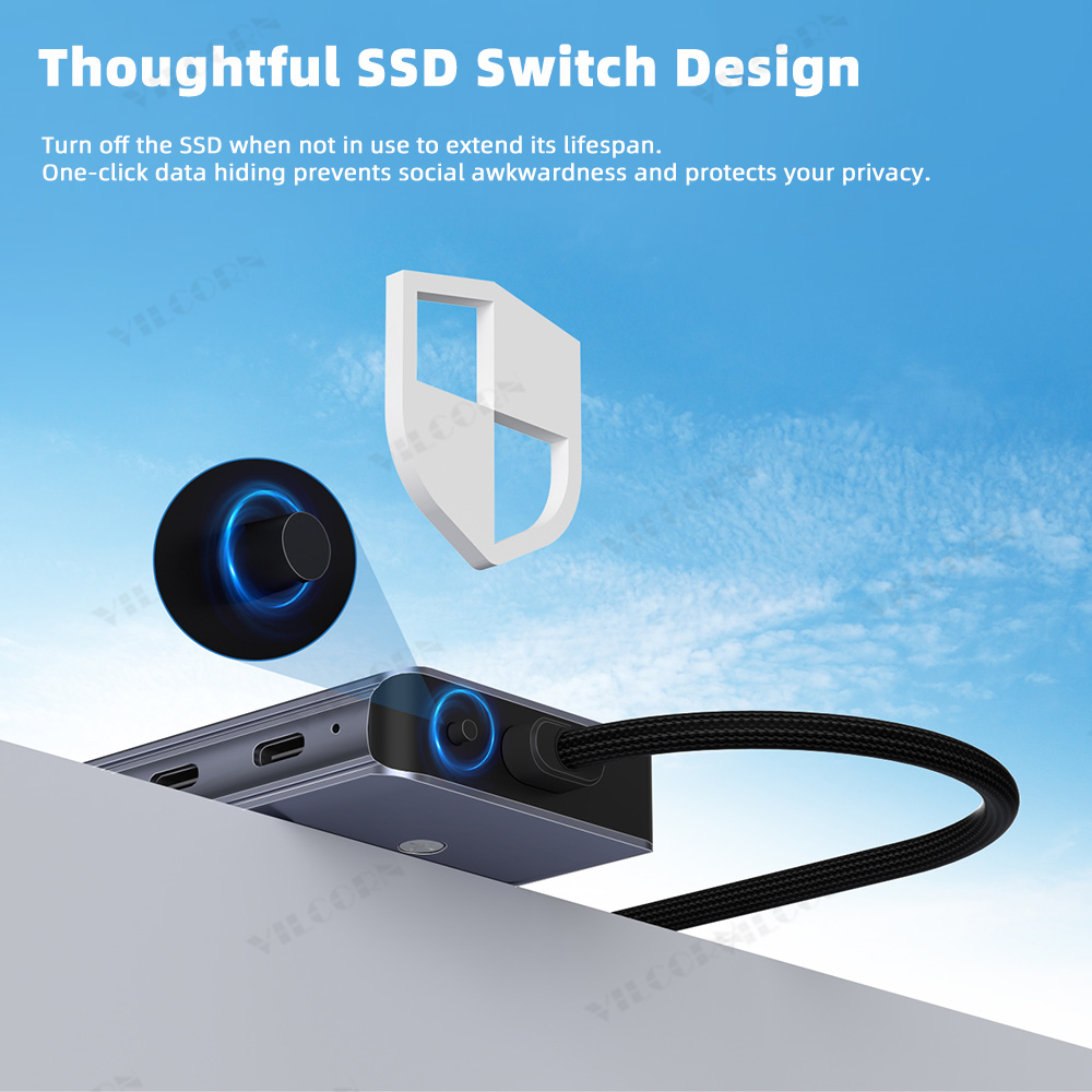 7in1 USB C Hub For MacBook Pro - Portable Ssd Enclosure avaliação e preço