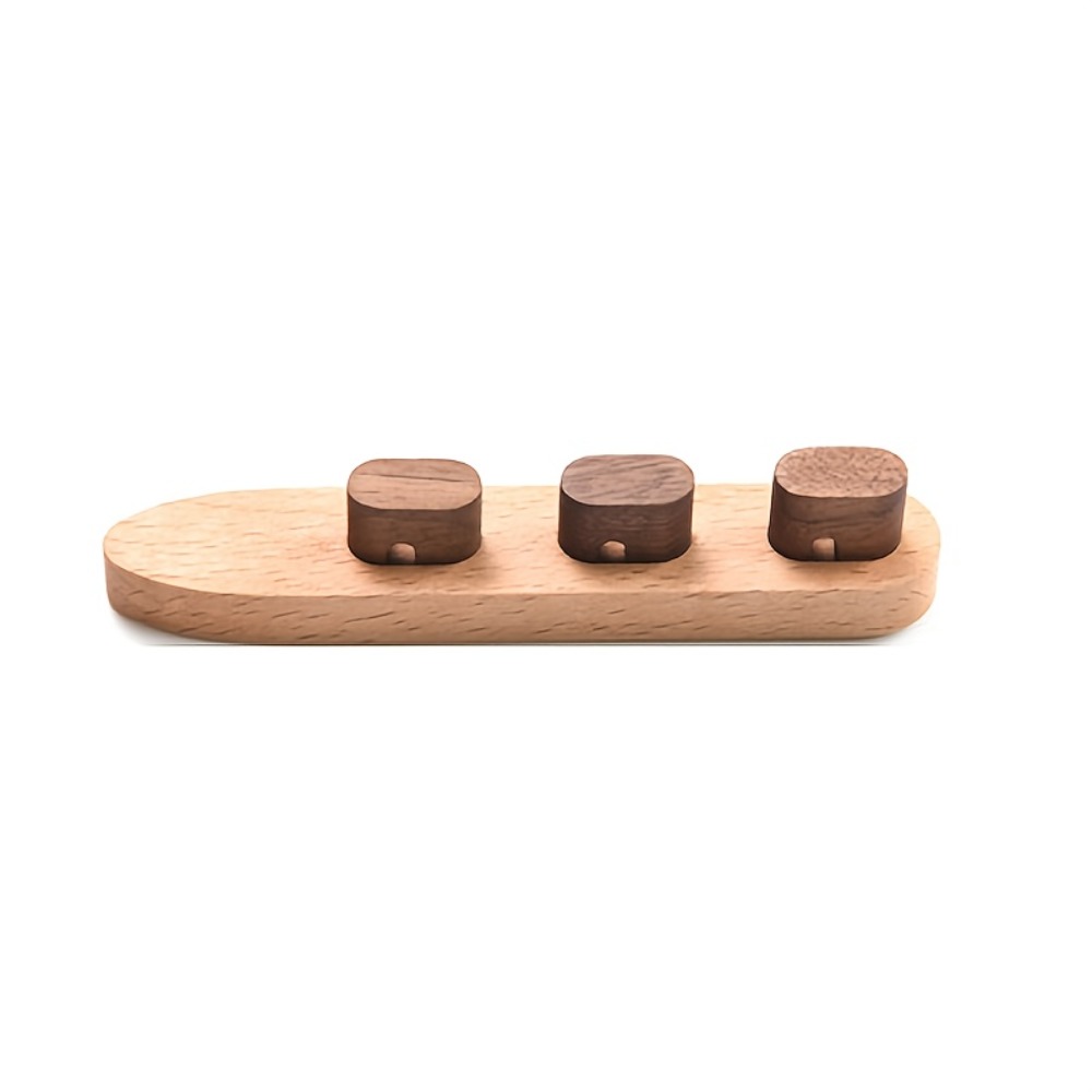 Wooden Cable Organizer Adhesiv - Desk Cable Clip avaliação e preço