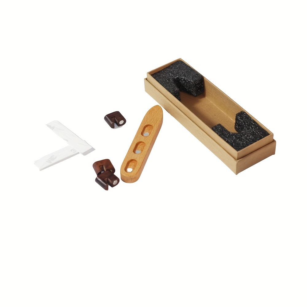 Wooden Cable Organizer Adhesiv - Desk Cable Clip avaliação e preço