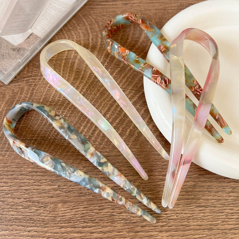 Retro U-shaped hairclip for wo - Tech Accessories Women avaliação e preço