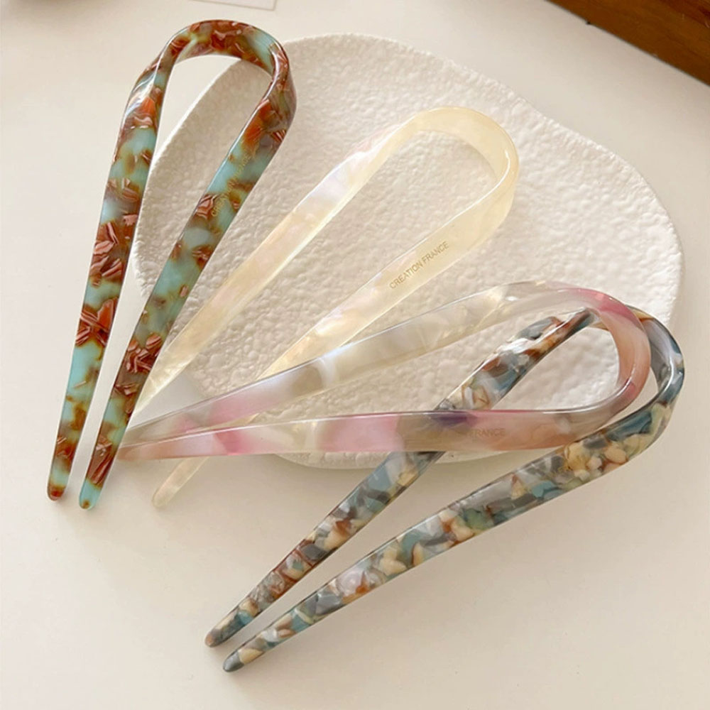 Retro U-shaped hairclip for wo - Tech Accessories Women avaliação e preço
