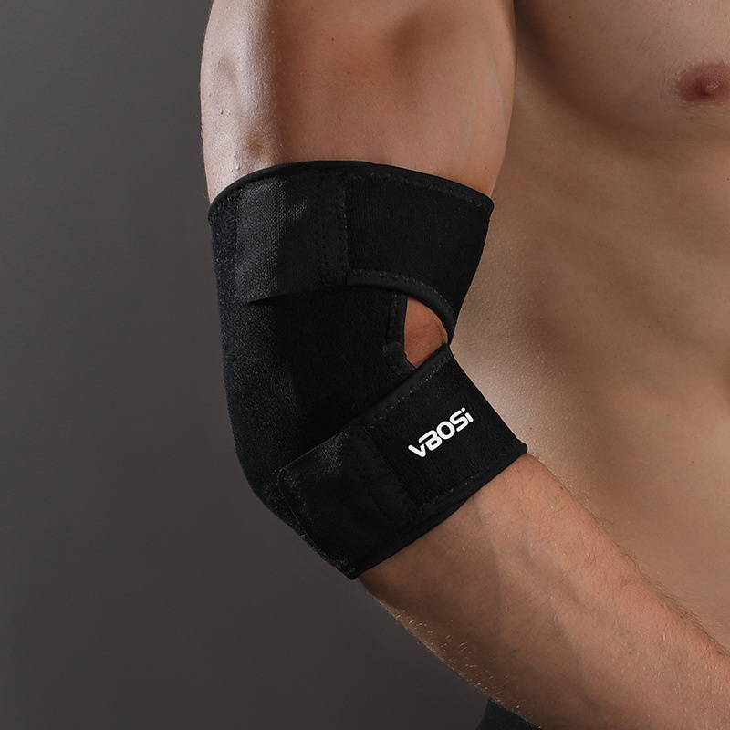 1Pcs Fitness Elbow Brace Compr - Cable Sleeve Neoprene avaliação e preço
