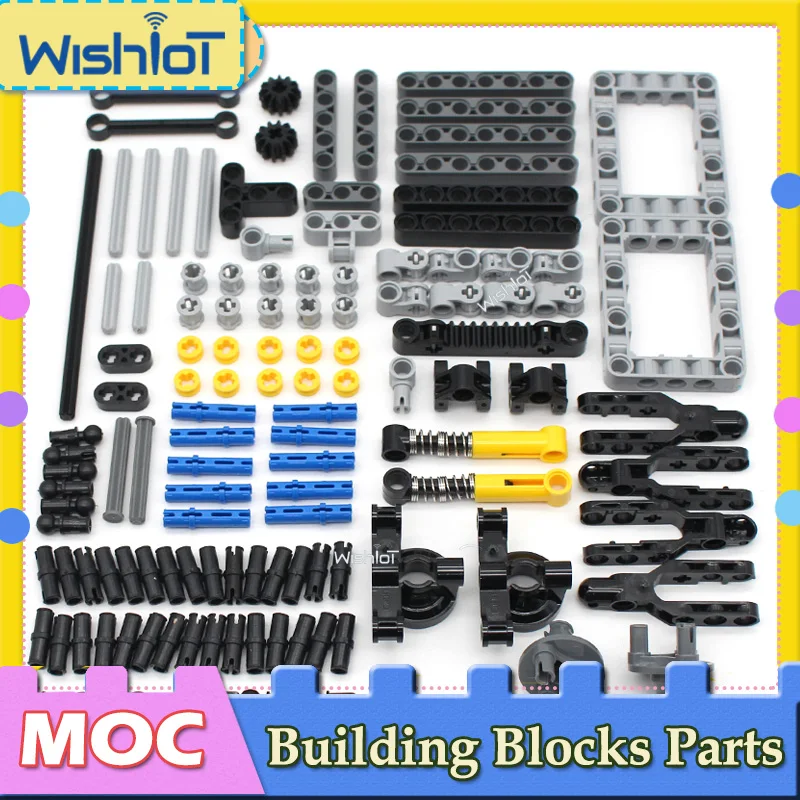 123PCS Suspension Perforated T - Tech Accessories Kit avaliação e preço