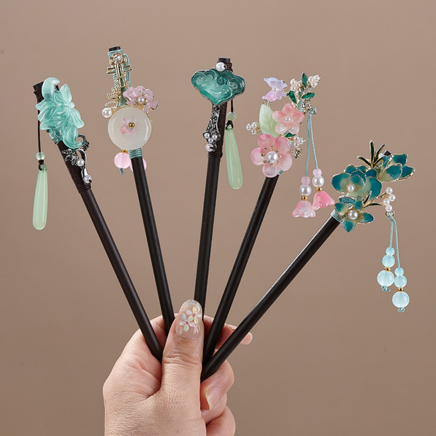 Vintage Flower Hairpin For Wom - Tech Accessories Women avaliação e preço