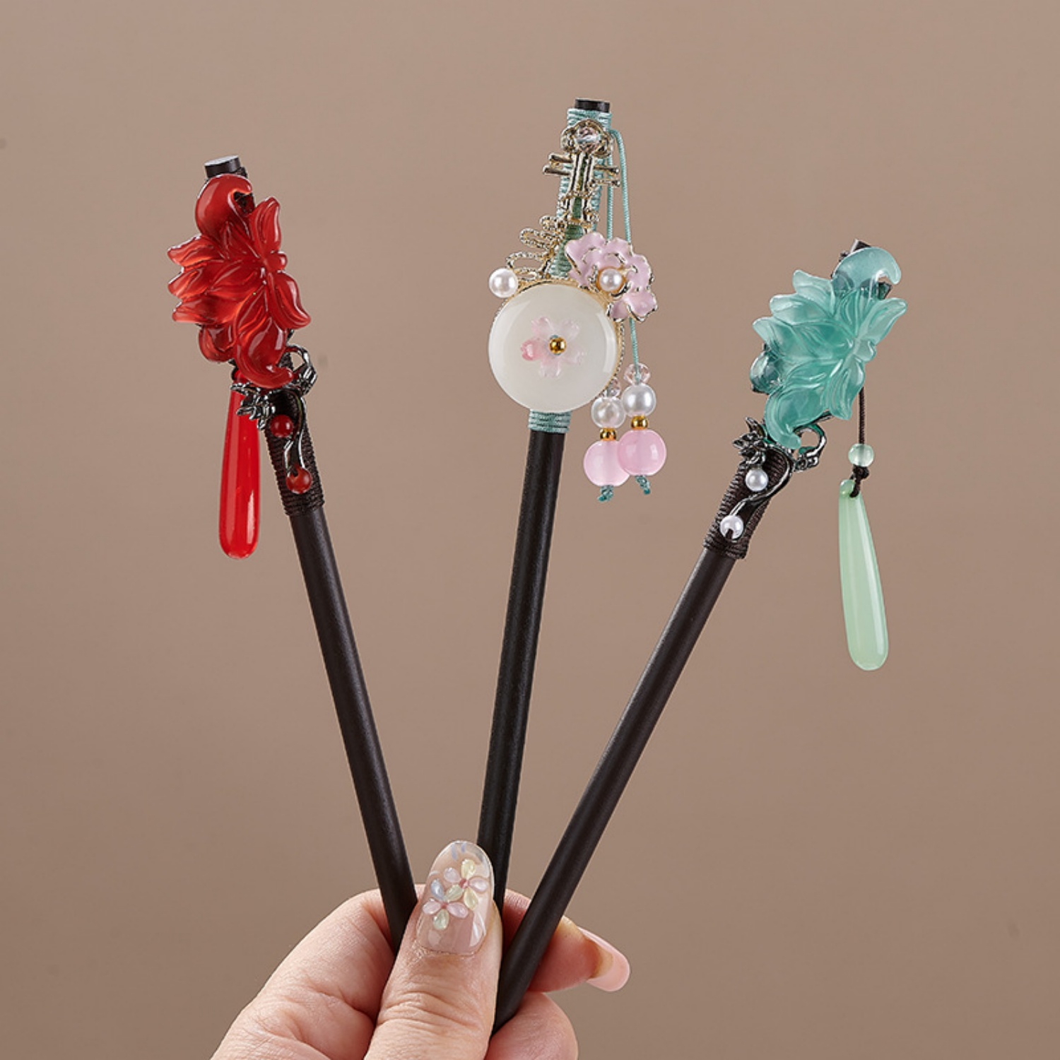 Vintage Flower Hairpin For Wom - Tech Accessories Women avaliação e preço