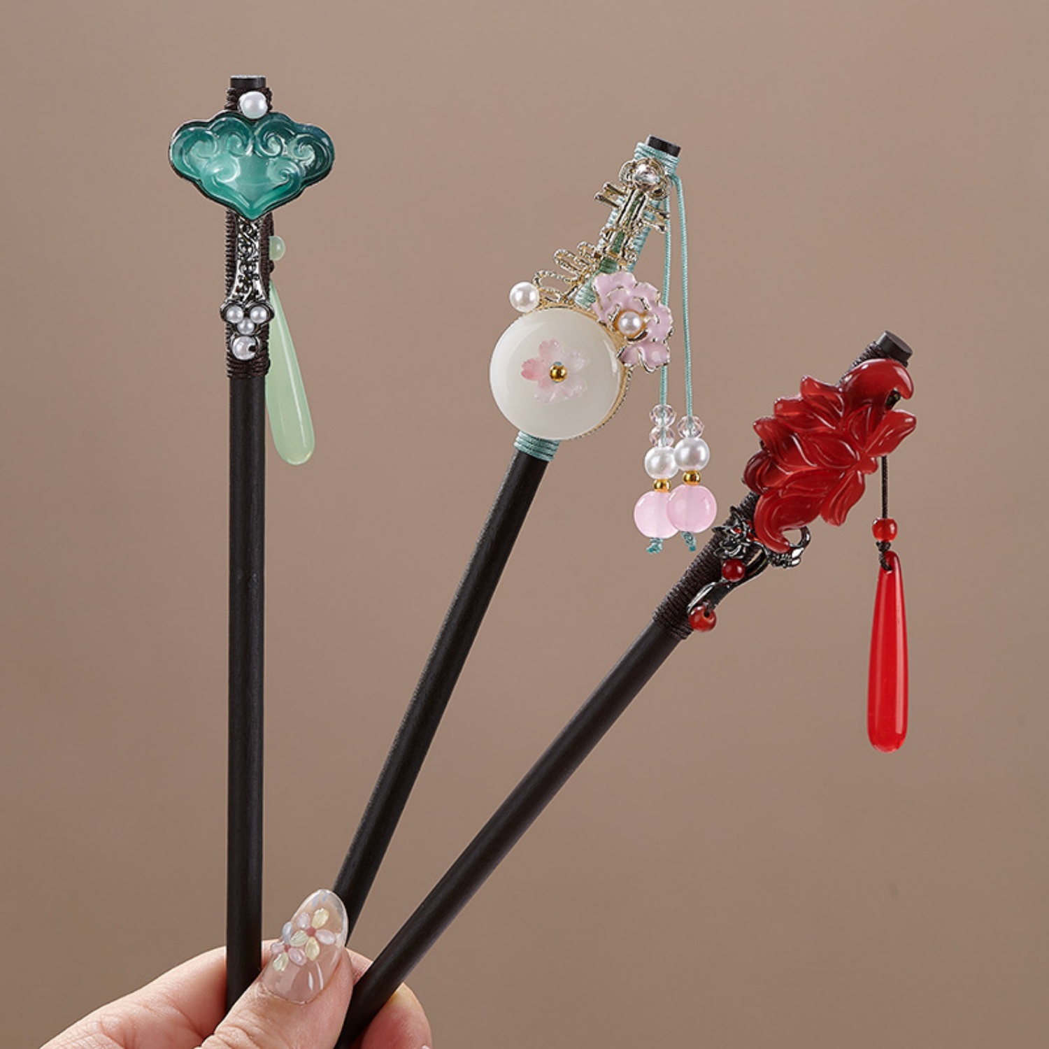 Vintage Flower Hairpin For Wom - Tech Accessories Women avaliação e preço