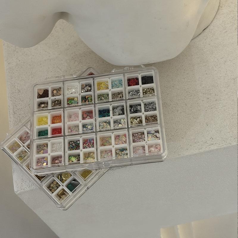 【48Grids Nail Accessories Stor - Tech Accessories Box avaliação e preço