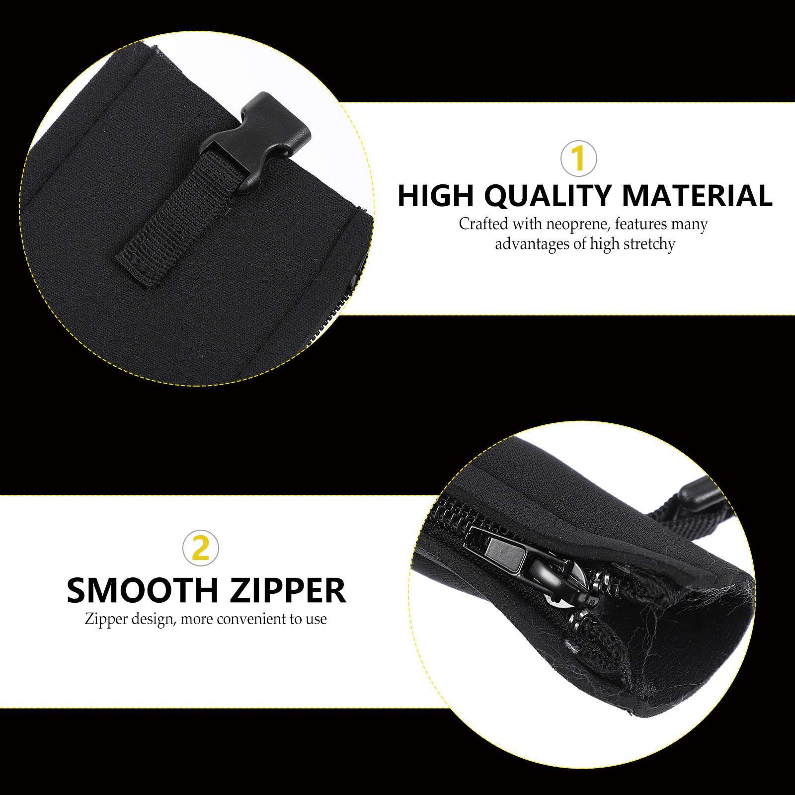4Pcs Neoprene Cable Organizer  - Cable Sleeve Neoprene avaliação e preço