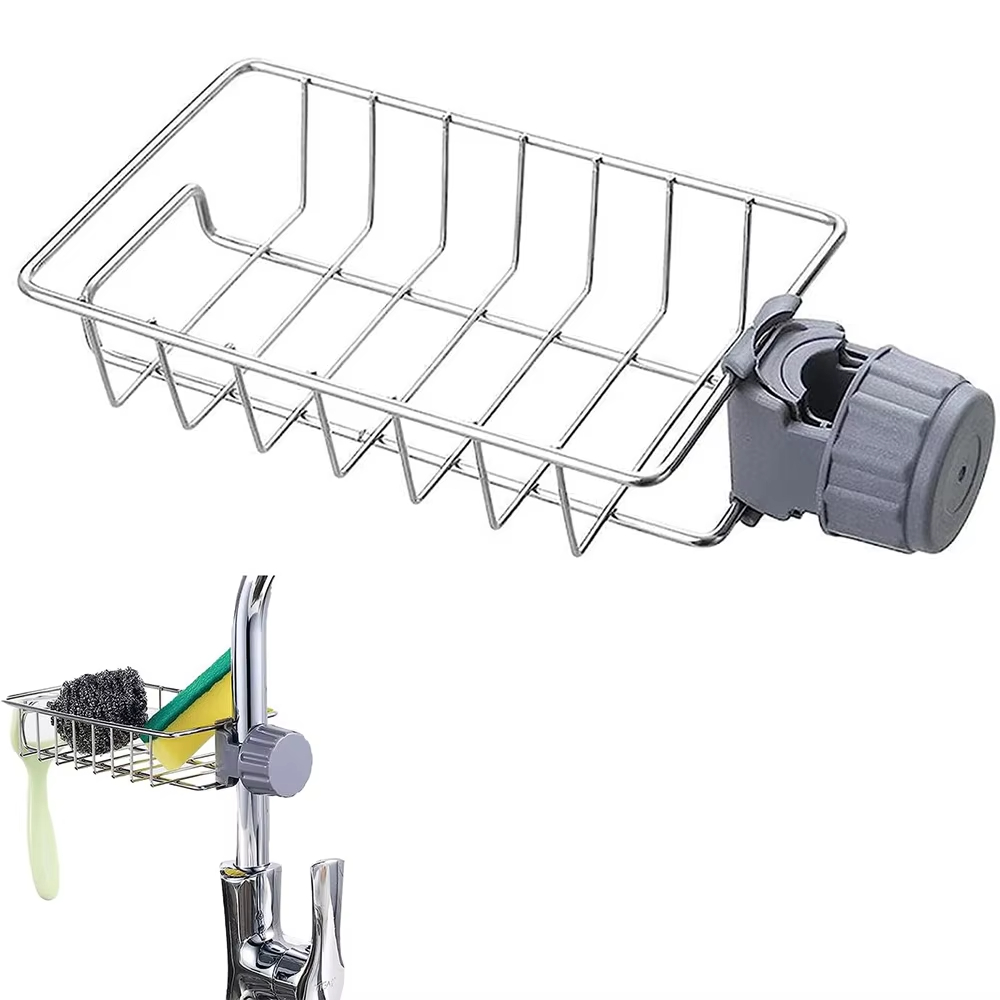 Kitchen Sink Drain Rack Sponge - Tech Accessories Organizer avaliação e preço