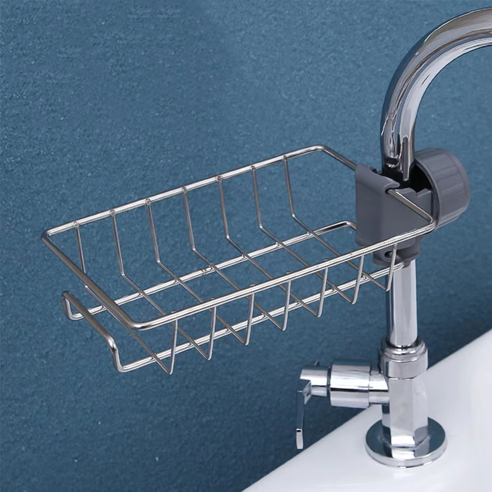 Kitchen Sink Drain Rack Sponge - Tech Accessories Organizer avaliação e preço