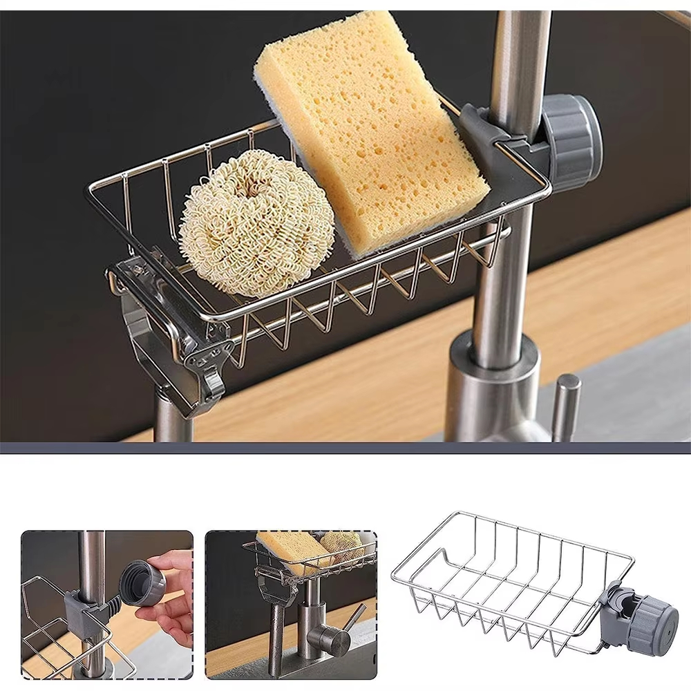 Kitchen Sink Drain Rack Sponge - Tech Accessories Organizer avaliação e preço