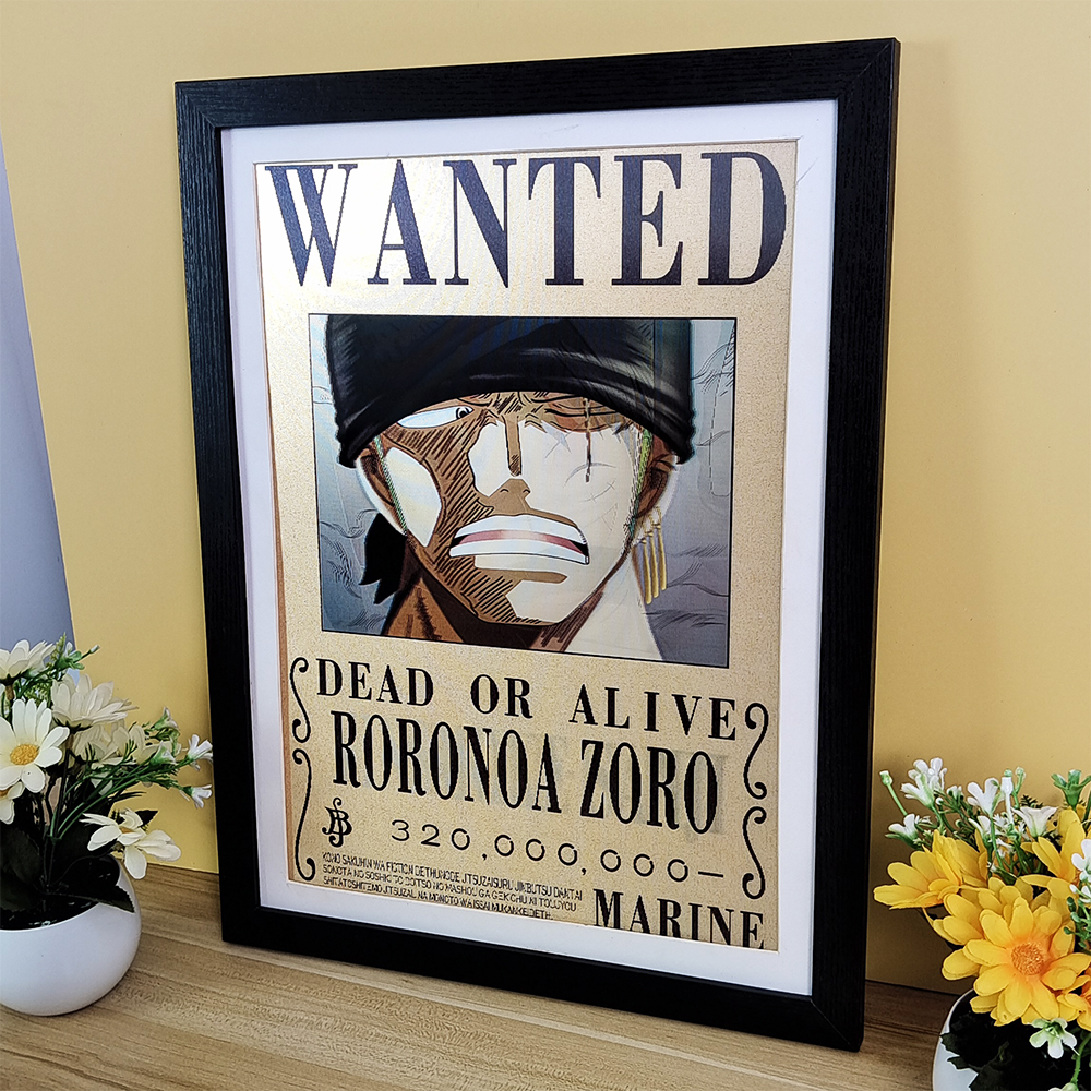 Anime Art One Piece Luffy Zoro - Tech Home Accessories avaliação e preço