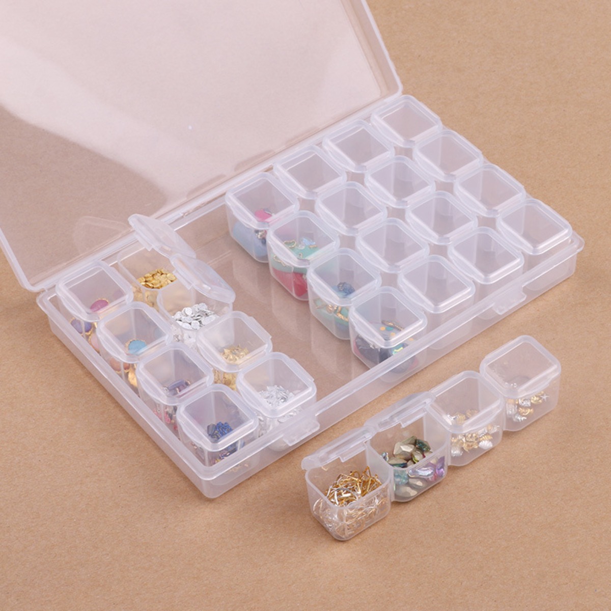 28 Girds Adjustable Plastic St - Tech Accessories Box avaliação e preço