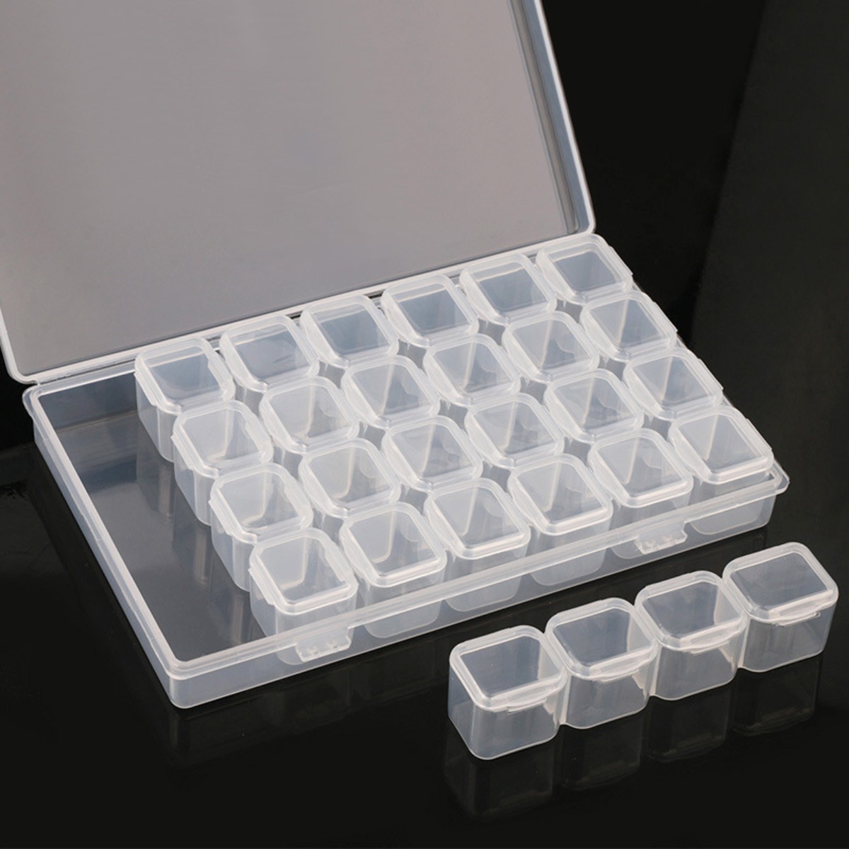 28 Girds Adjustable Plastic St - Tech Accessories Box avaliação e preço