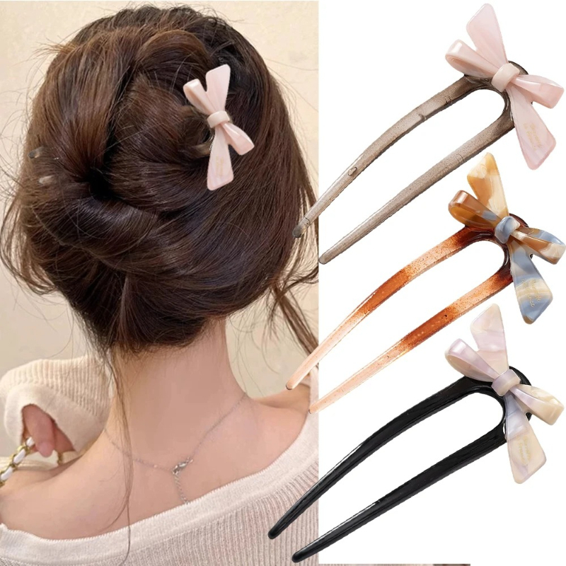 1 piece, sweet bow U-shaped ha - Tech Accessories Women avaliação e preço