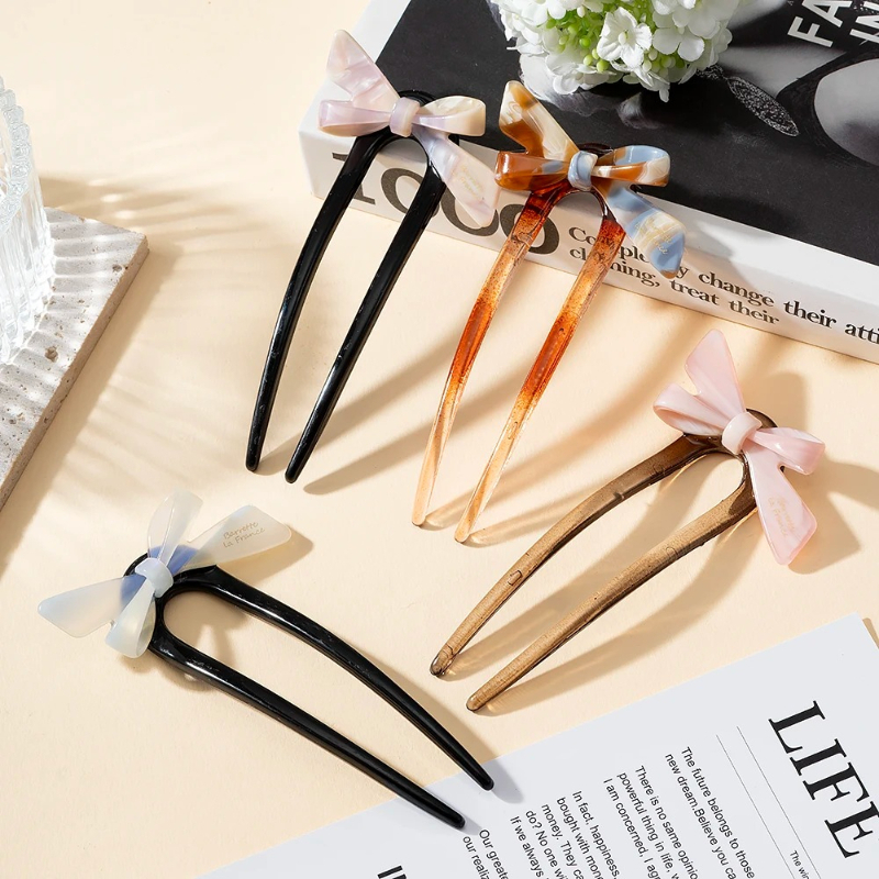 1 piece, sweet bow U-shaped ha - Tech Accessories Women avaliação e preço