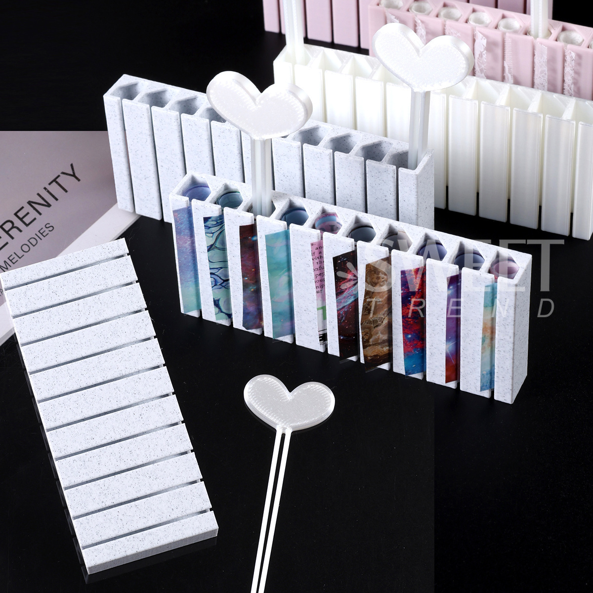 Nail Transfer Foils Storage Bo - Tech Accessories Box avaliação e preço