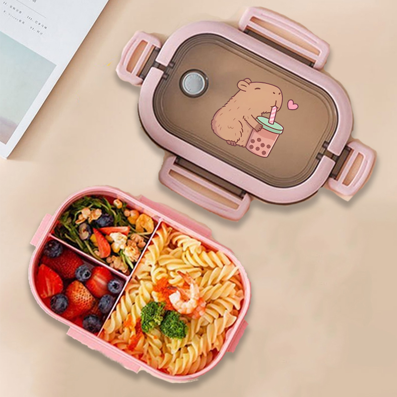 Capybara Bento Lunch Box Anime - Tech Home Accessories avaliação e preço