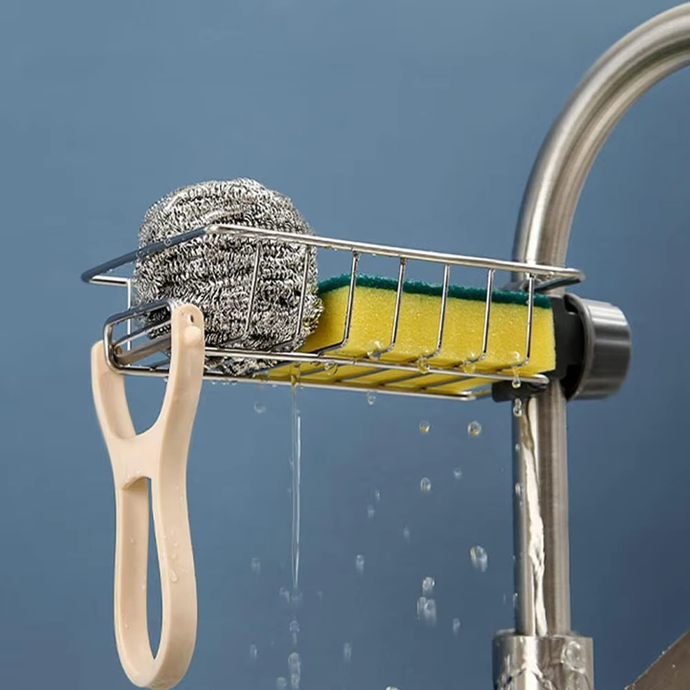 Kitchen Sink Drain Rack Sponge - Tech Accessories Organizer avaliação e preço
