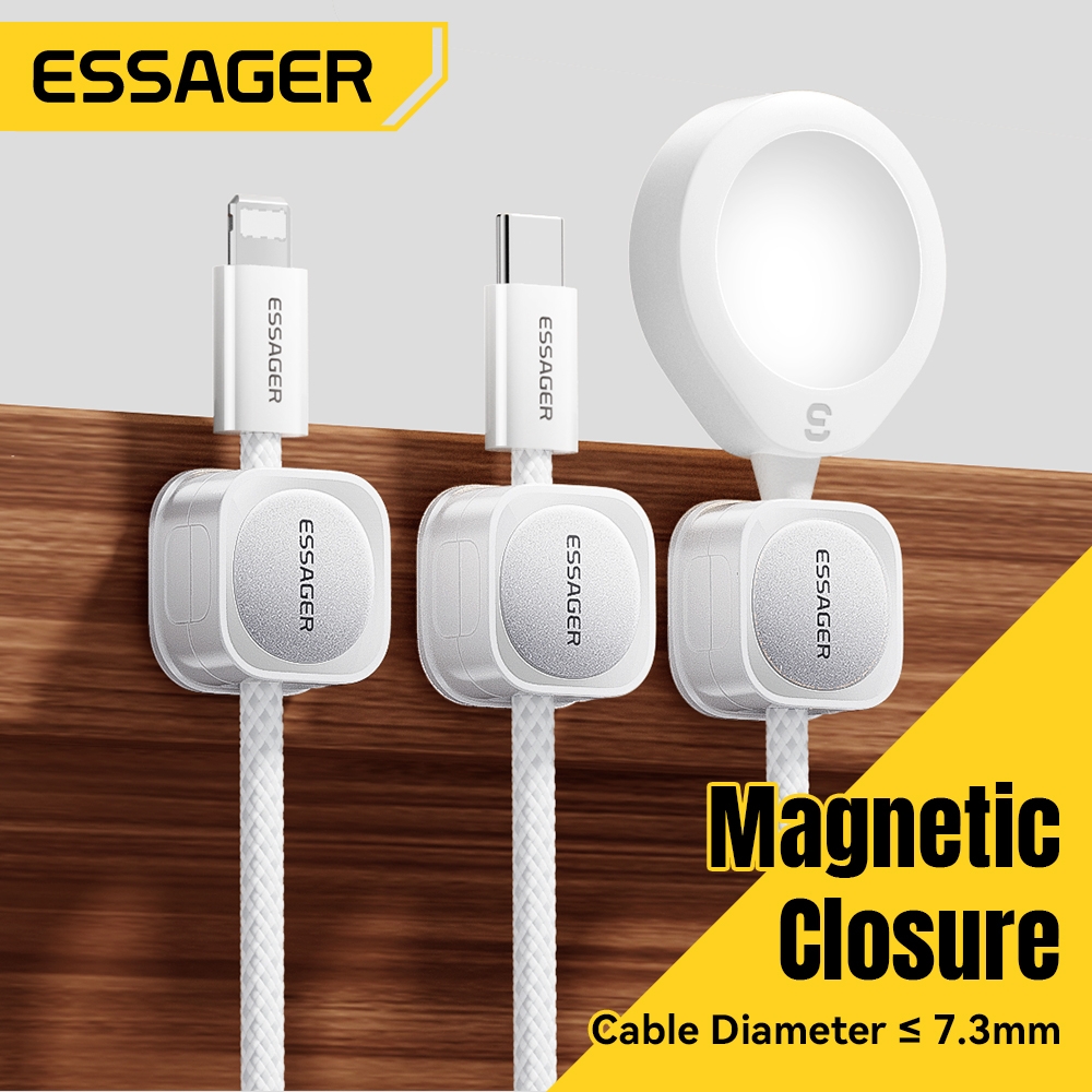 Essager Cable Organize 3/6 PCS - Desk Cable Clip avaliação e preço