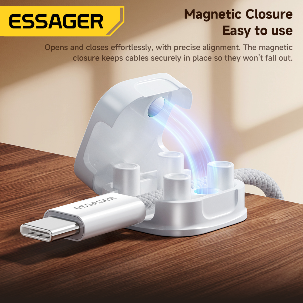Essager Cable Organize 3/6 PCS - Desk Cable Clip avaliação e preço