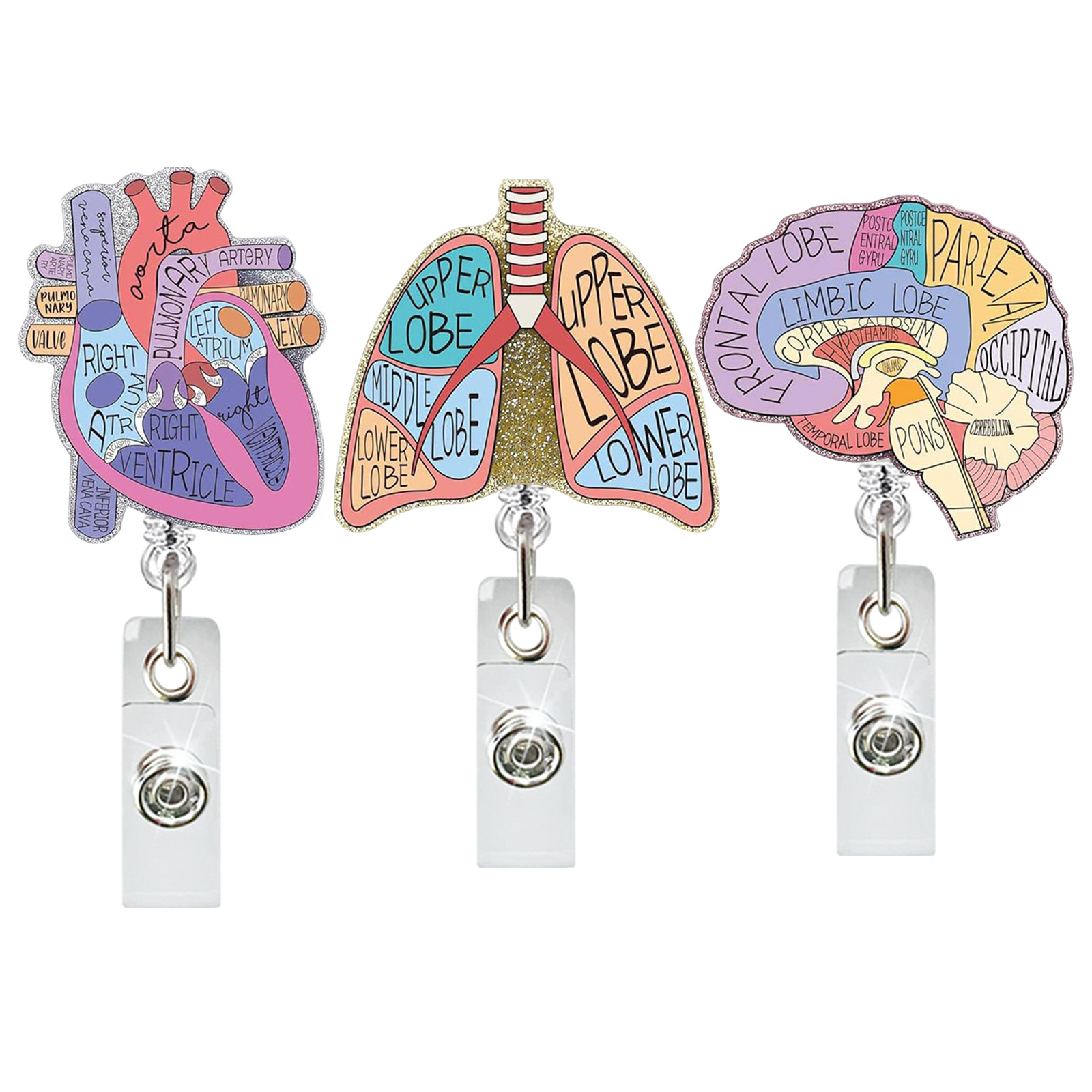 Medical Care Heart Lungs Brain - Xray Tech Accessories avaliação e preço