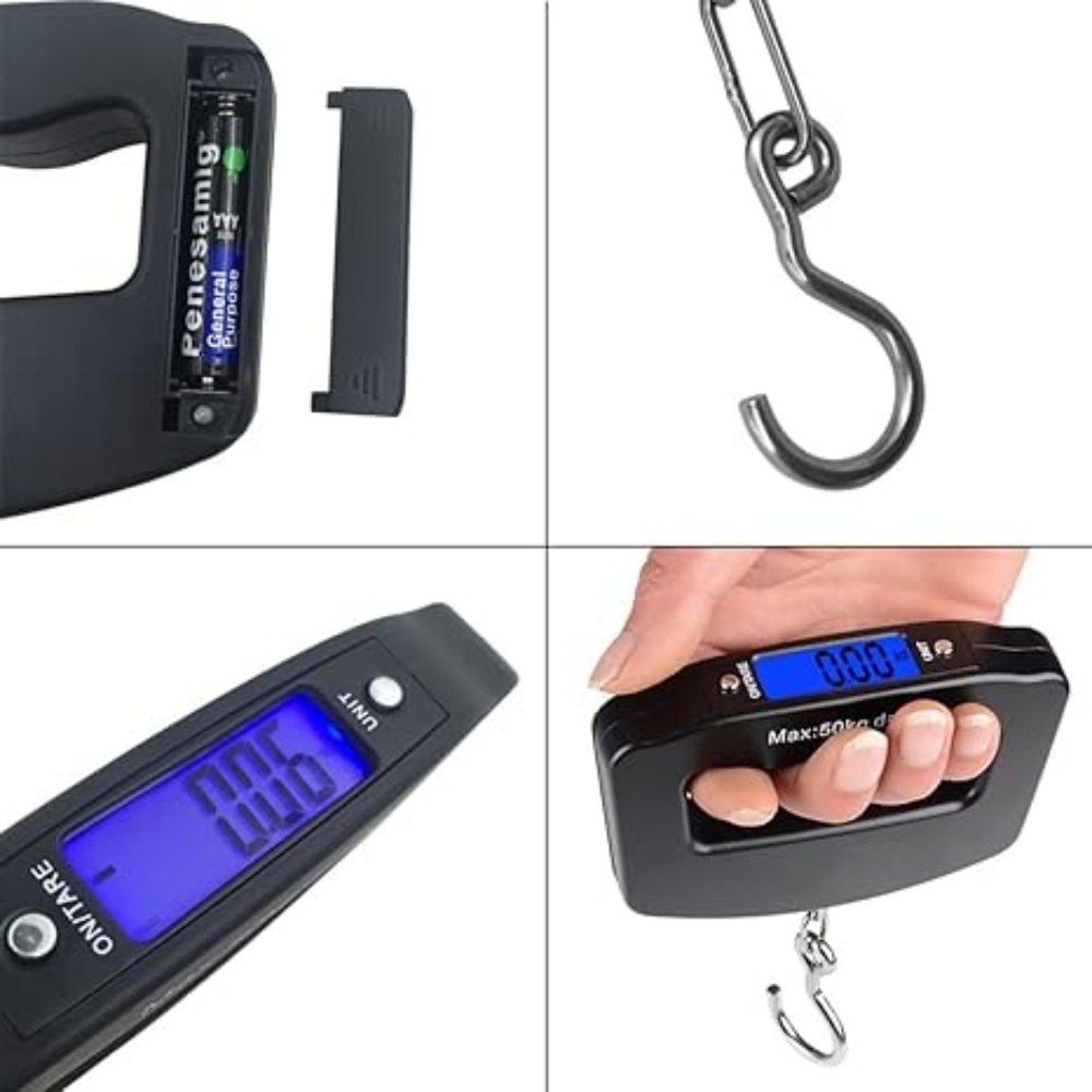 50Kg 10g Luggage Weight Scale, - Tech Home Accessories avaliação e preço