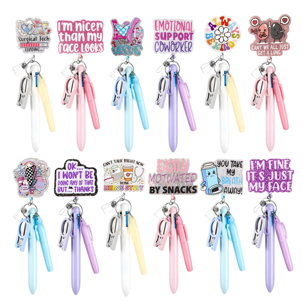 1pcs 5-In-1 Badge Clip Ballpoi - Xray Tech Accessories avaliação e preço