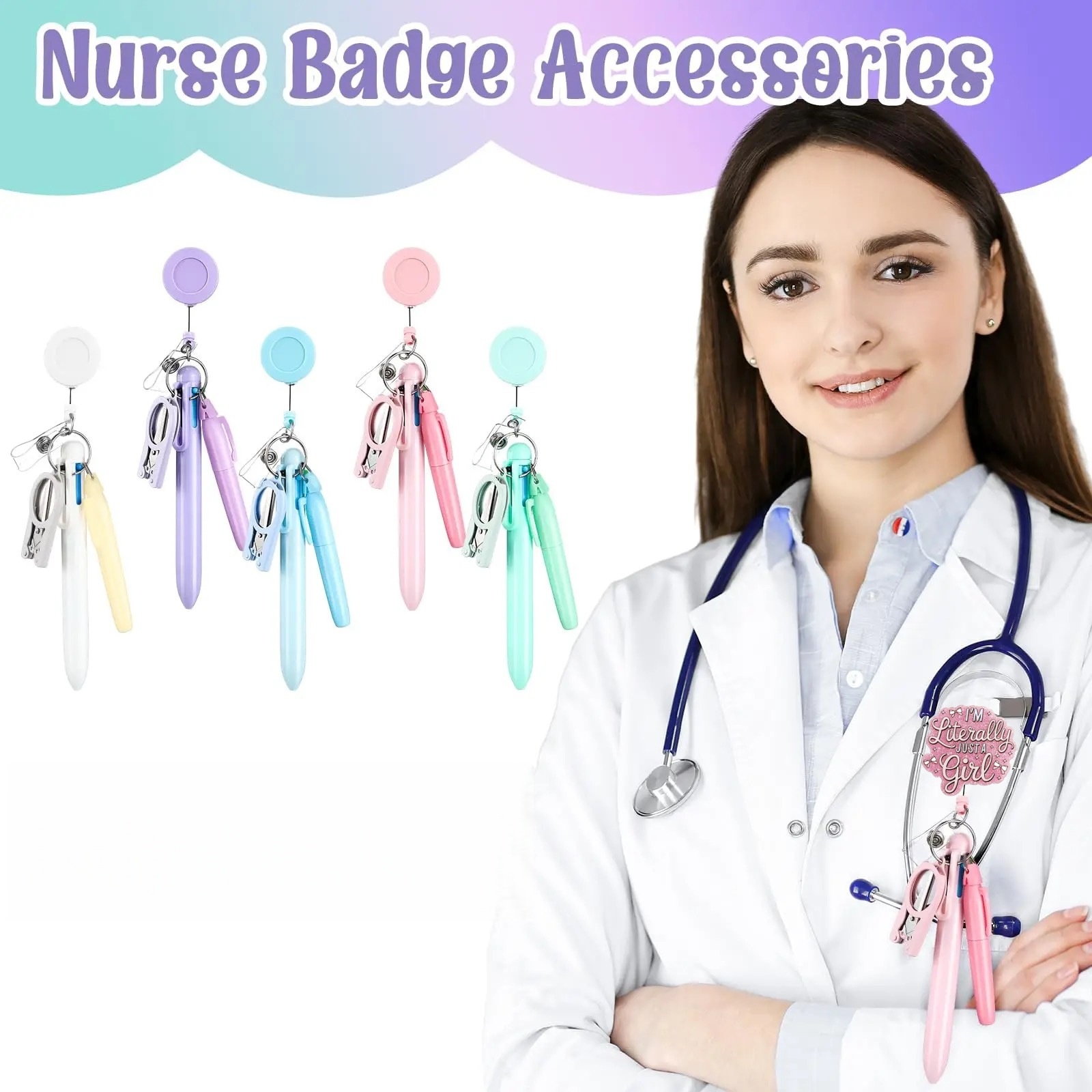 1pcs 5-In-1 Badge Clip Ballpoi - Xray Tech Accessories avaliação e preço