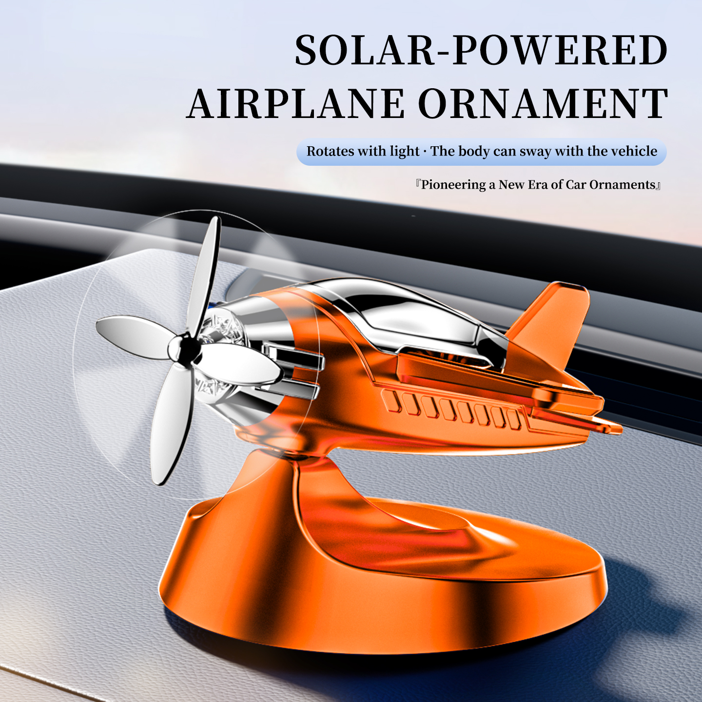 Solar Power Airplane Car inter - Tech Home Accessories avaliação e preço