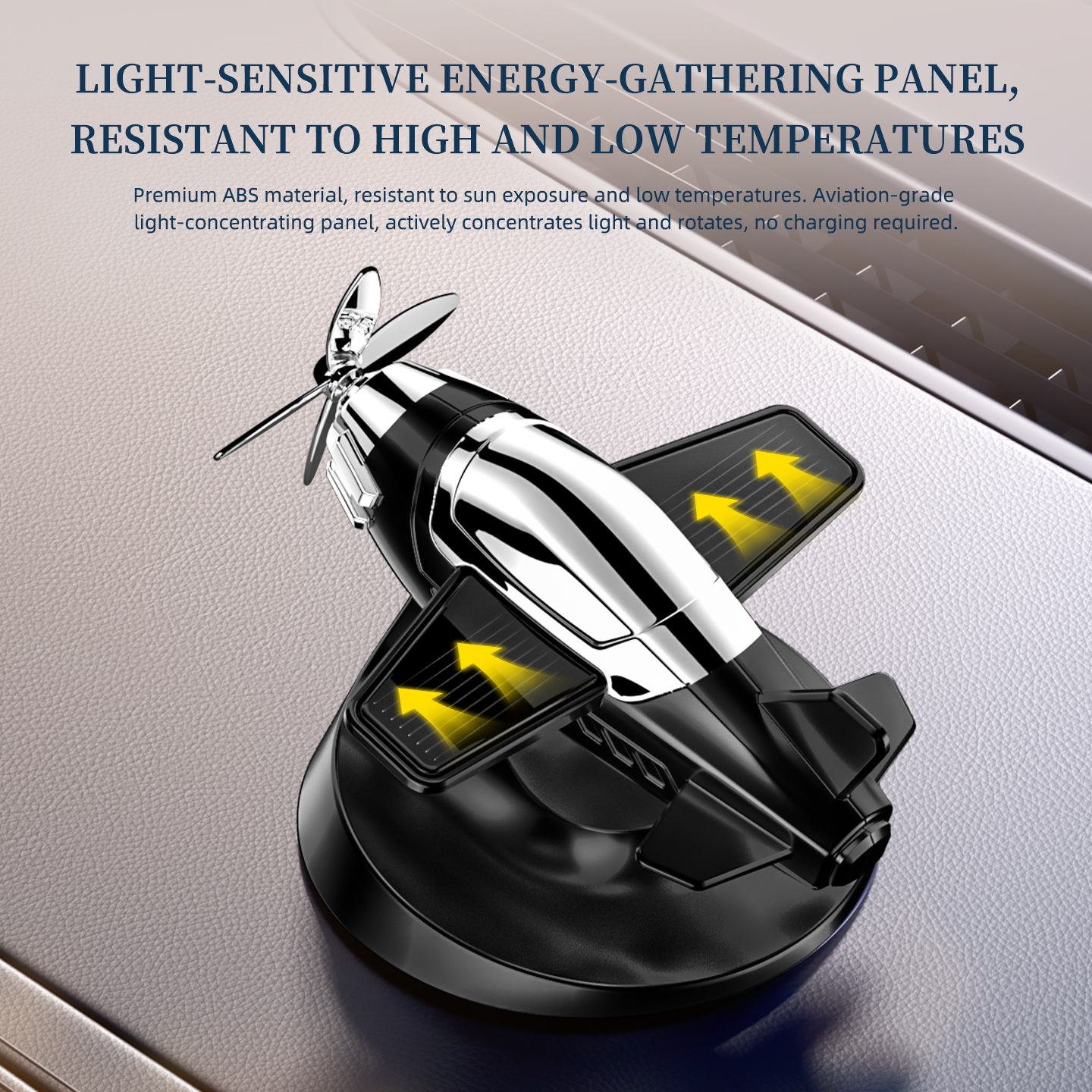 Solar Power Airplane Car inter - Tech Home Accessories avaliação e preço