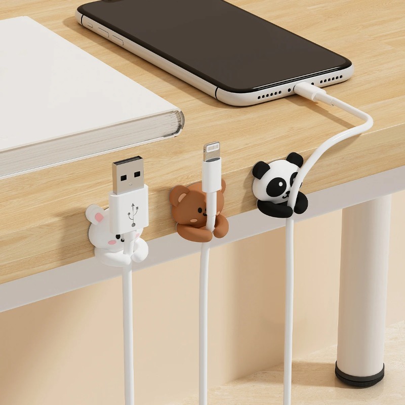 WORTHBUY Cute Desktop Cable Or - Desk Cable Clip avaliação e preço