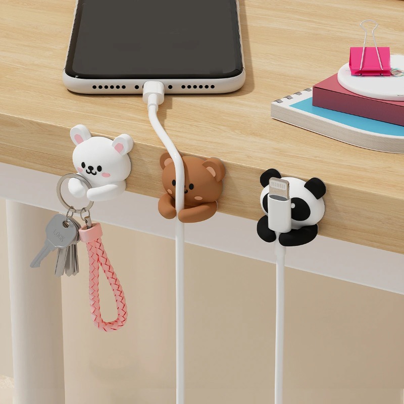 WORTHBUY Cute Desktop Cable Or - Desk Cable Clip avaliação e preço