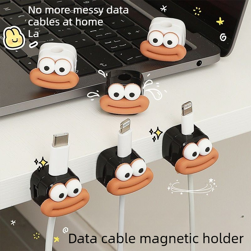 1/5/10pcs Magnetic Cable Clips - Desk Cable Clip avaliação e preço