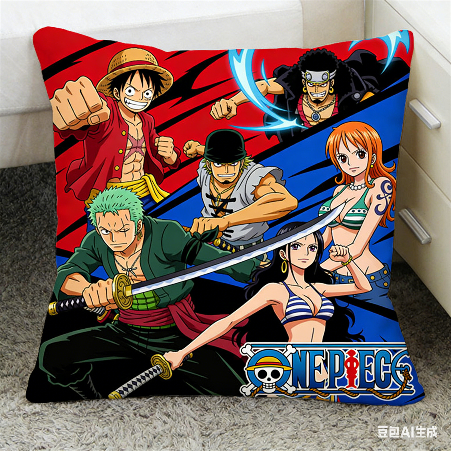 One Piece Pillow Cover, Anime  - Tech Home Accessories avaliação e preço
